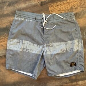 Dark seas division swim shorts, size 33